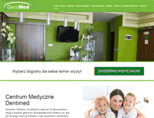 Tablet Screenshot of dentimed-stomatologia.pl